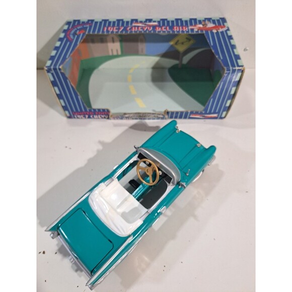 Gearbox Diecast 1957 Chevrolet Bel Air Pedal Car Bank w/box - Picture 8 of 14